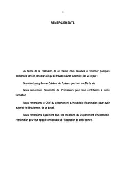 Anesthesie pour peritonite aiguë generalisee