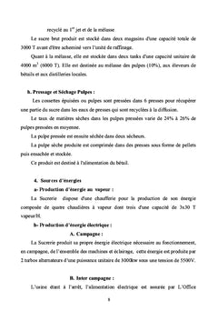 Management du risques sanitaire professionnel dans une agro-industrie