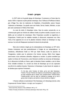 Poetique du fantastique chez Jules Supervielle