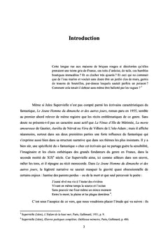 Poetique du fantastique chez Jules Supervielle