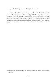 Poetique du fantastique chez Jules Supervielle