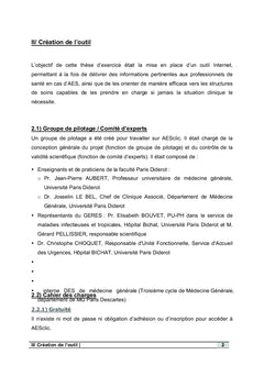 AeSclic : Outil en ligne d'aide A la decision medicale