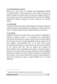 AeSclic : Outil en ligne d'aide A la decision medicale