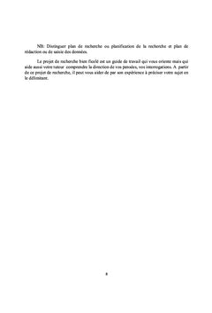 Introduction a la redaction des memoires et a la soutenance