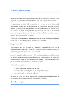 L'impact des evenements sociopolitiques sur le marche financier