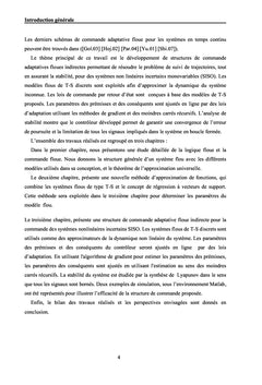 Exploitation des systemes flous de Takagi-Sugeno discrets