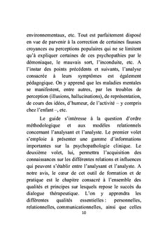 Dialogue thérapeutique avec les âmes déséquilibrées