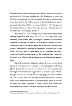 Histoire & fiction: Analyses autour de L'île au trésor de RL Stevenson