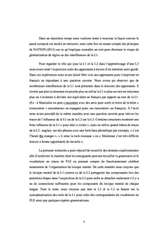 Le Lexique Mental dans l'enseignement du vocabulaire en FLE