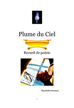 Plume du Ciel : Recueil de poésie.