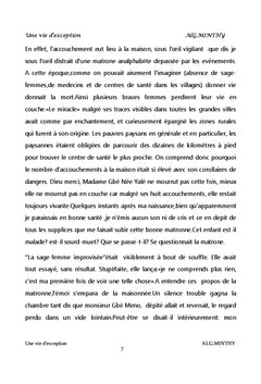 Une vie d'exception