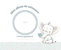 Mon album de naissance et de mes premières fois - Garçon