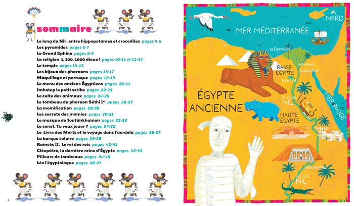 L'Égypte ancienne racontée aux enfants