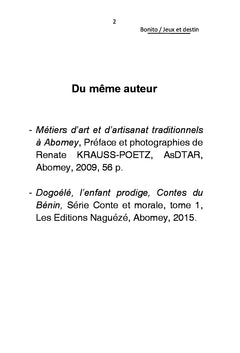 Jeux et destin I
