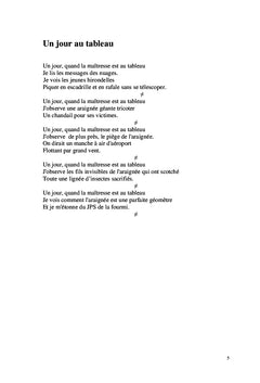 Reveries d'une ecoliere solitaire