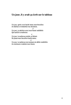 Reveries d'une ecoliere solitaire