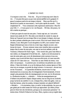 L'esprit du foot