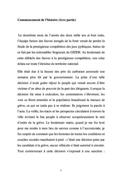 Tragique destin