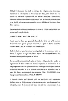 Le parcours d'un grand combattant: Martin Vihoutou Assogba