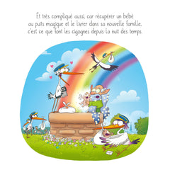 La cigogne qui n'aimait pas les bébés
