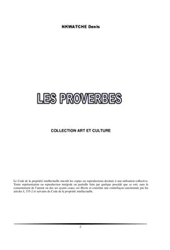 Les Proverbes
