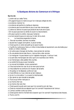 Les Proverbes