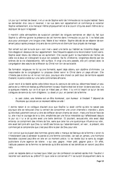Le divin dilemme de soeur Sophie