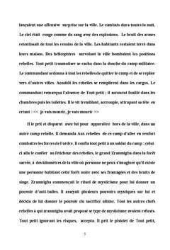 Le grigri de sang