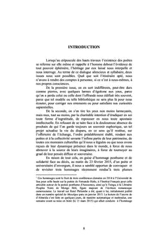 Dans la memoire orageuse des hommes (Lectures et hommages posthumes)