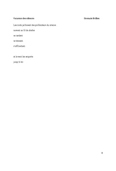 Vacarme des silences poesies