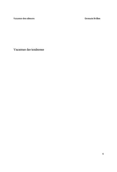 Vacarme des silences poesies