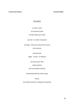 Vacarme des silences poesies