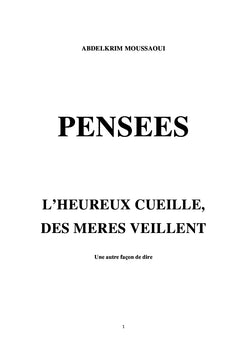 Pensées, poésies et parodies