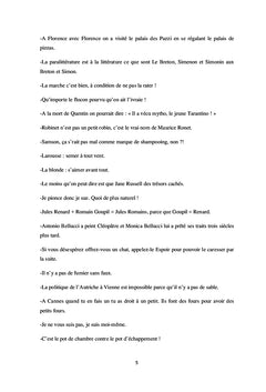 Pensées, poésies et parodies