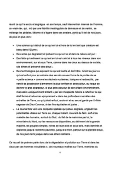 L'Ozone a pleure