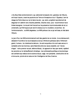 L'Ozone a pleure