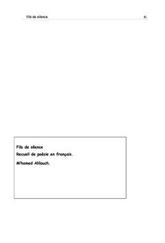 Fils de Silence