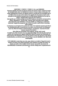 Aventure de Pati Sankana