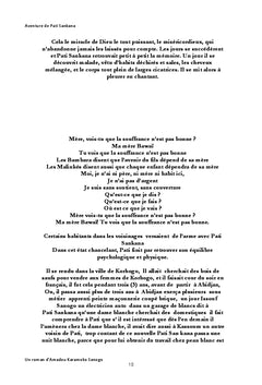Aventure de Pati Sankana