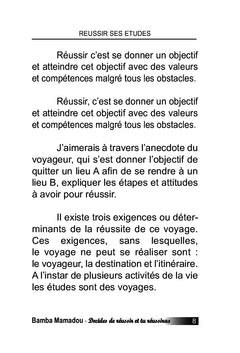 Reussir ses etudes