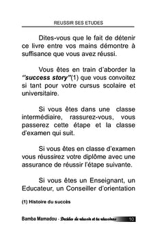 Reussir ses etudes