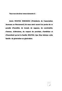 De la misere A la richesse