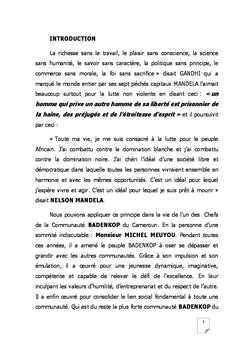 De la misere A la richesse