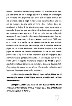 De la misere A la richesse