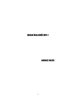 Imam malgre moi !