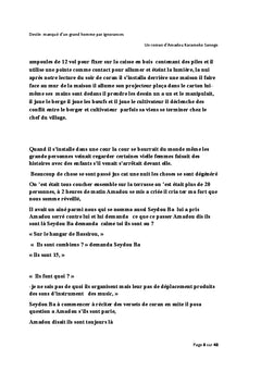 Destin manque d'un grand homme par ignorance
