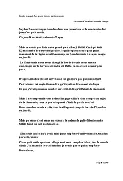 Destin manque d'un grand homme par ignorance