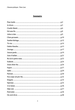 Chansons poétiques