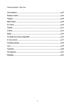 Chansons poétiques