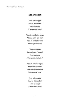 Chansons poétiques